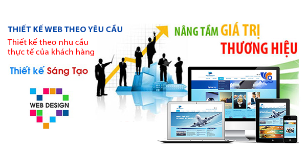 Thiết kế website theo yêu cầu 