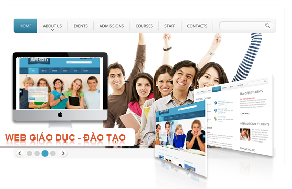 Thiết kế website giáo dục chuyên nghiệp chuẩn SEO