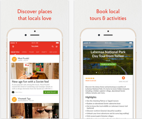 Thiết kế app mobile trong linh vực du lịch