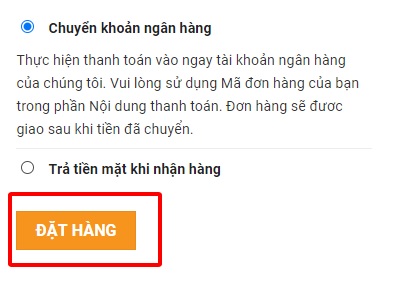 cách nhập mã giảm giá khi mua hàng