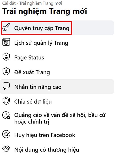 Cách phân quyền quản trị Fanpage Facebook