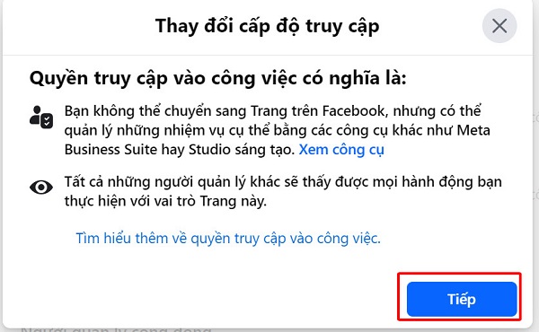 Cách phân quyền quản trị Fanpage Facebook