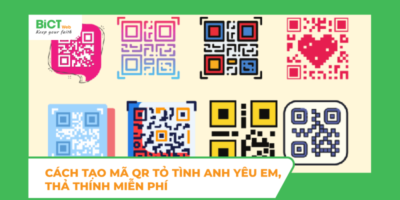 cách tạo mã qr tỏ tình