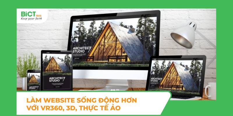 Thiết kế website VR360 3D thực tế ảo