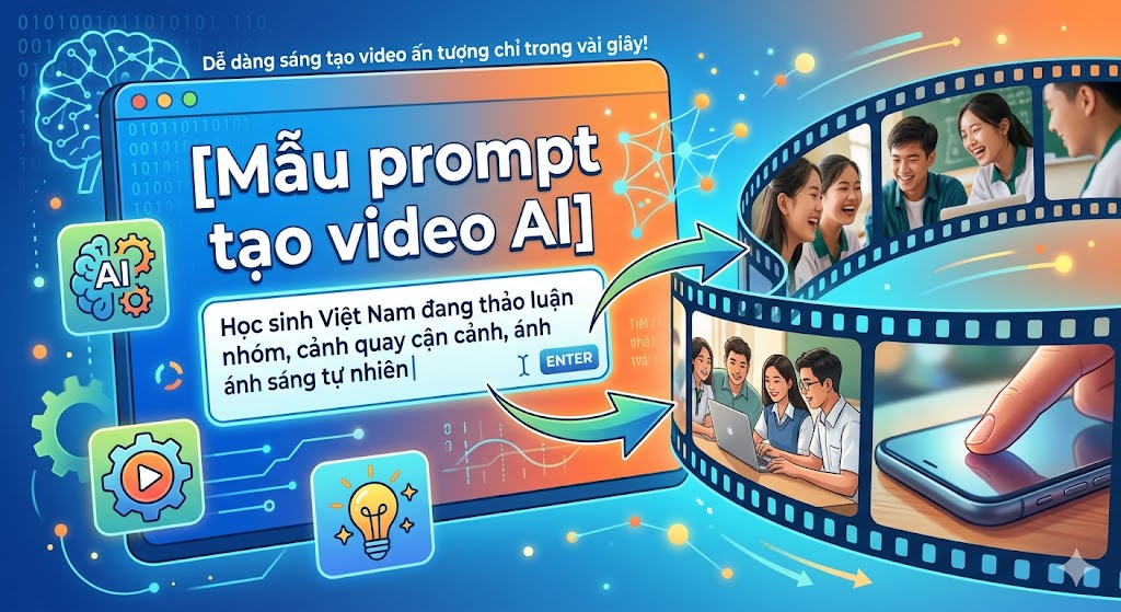 Mẫu prompt tạo video AI