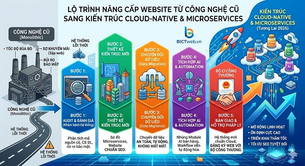 Nâng Cấp Website Chuẩn SEO Cho Doanh Nghiệp